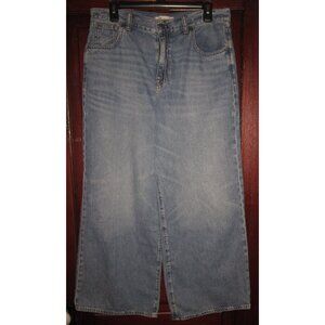 Madewell 30P Petite Superwide Wide Leg Blue Jeans Airy Denim Soft Cotton Lyocell